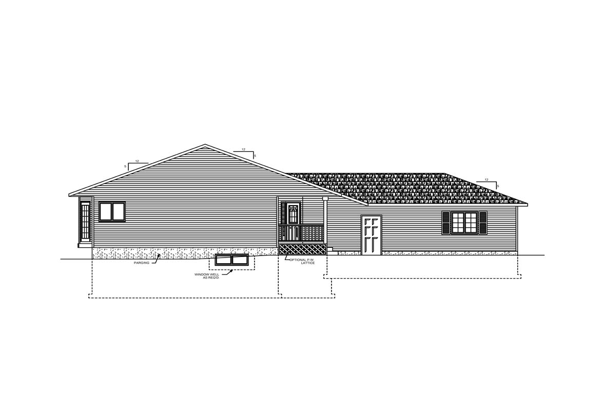 Mobile left elevation