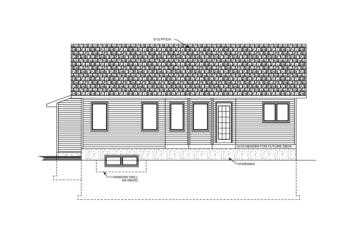 Mobile back elevation