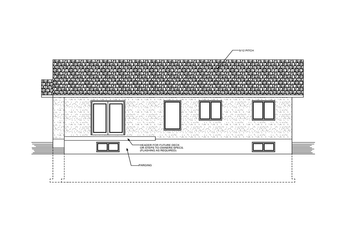 Mobile back elevation