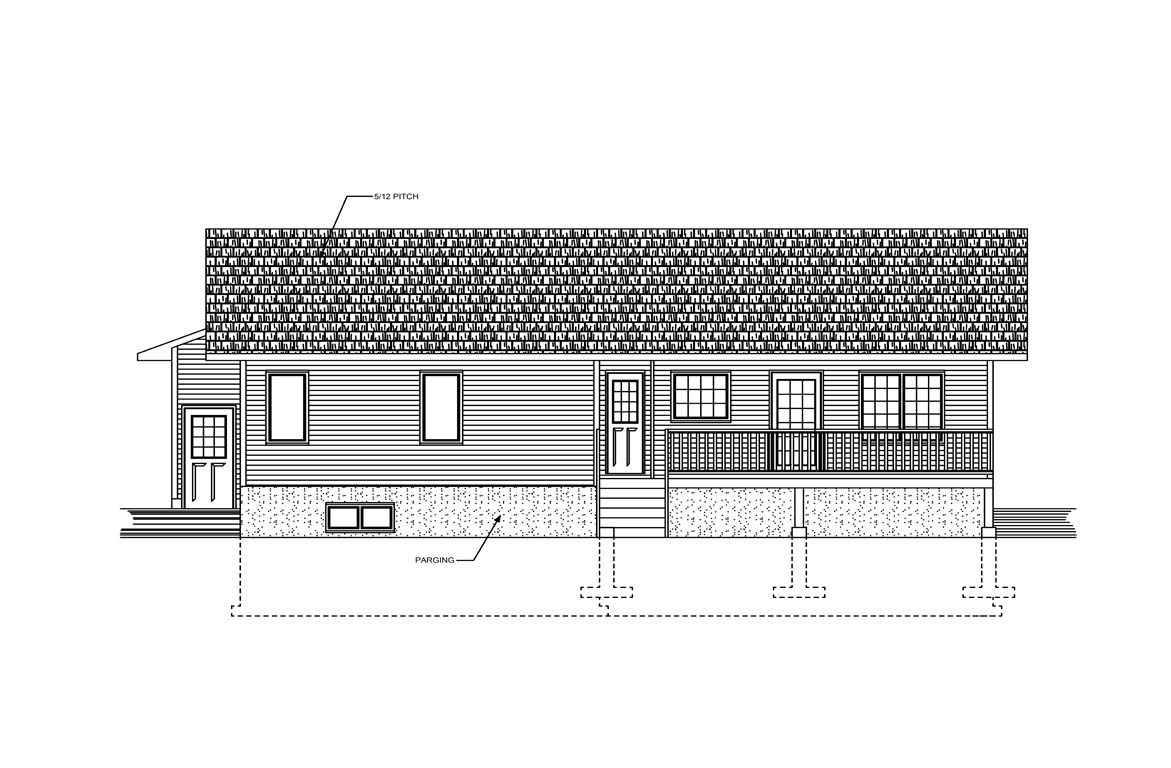 Mobile back elevation