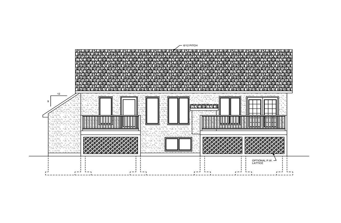 Mobile back elevation