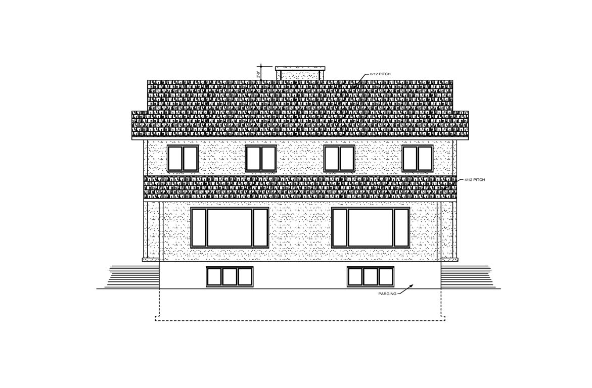 Mobile back elevation
