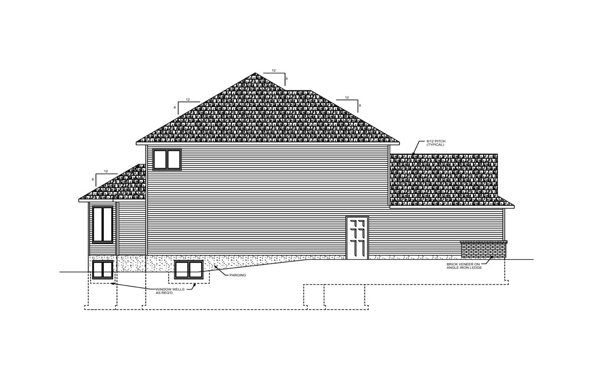 Mobile left elevation