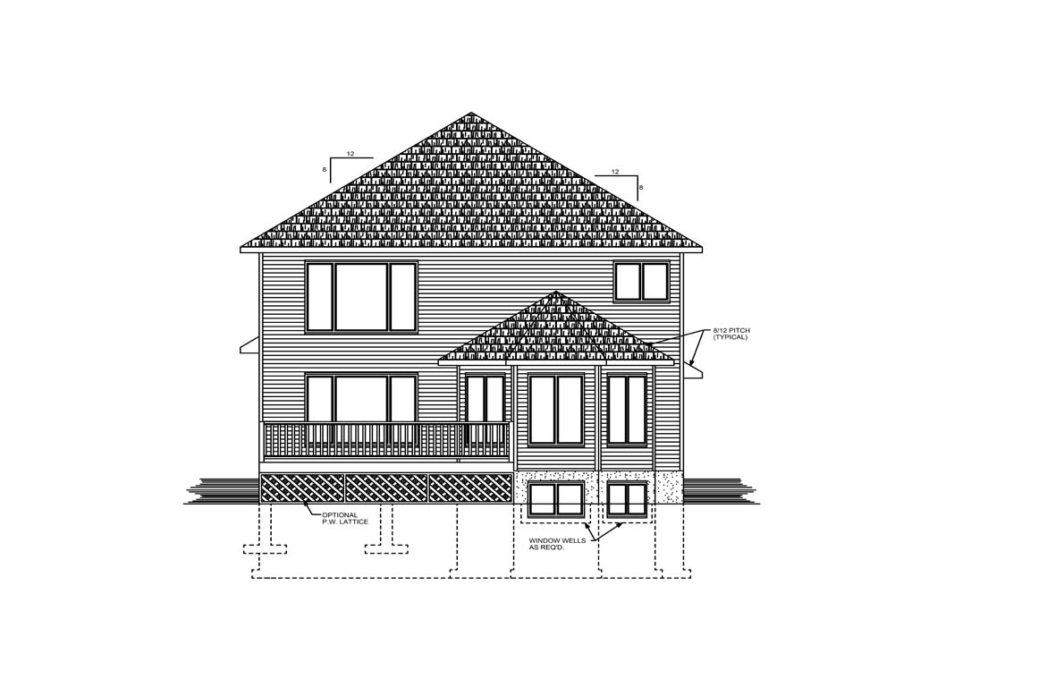 Mobile back elevation