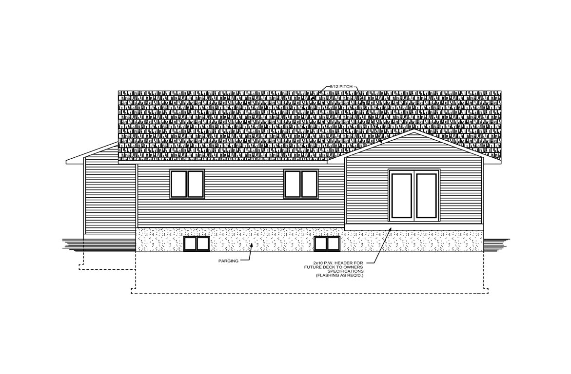 Mobile back elevation