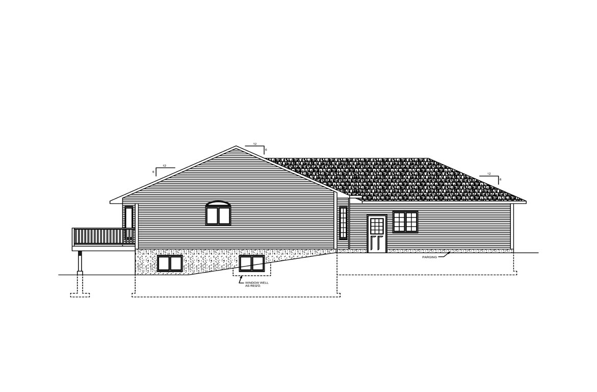 Mobile left elevation