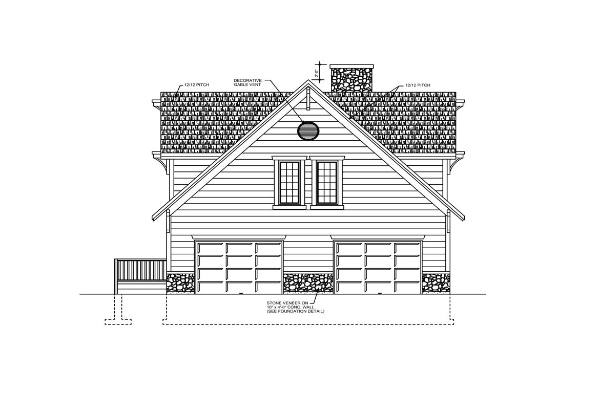 Mobile back elevation