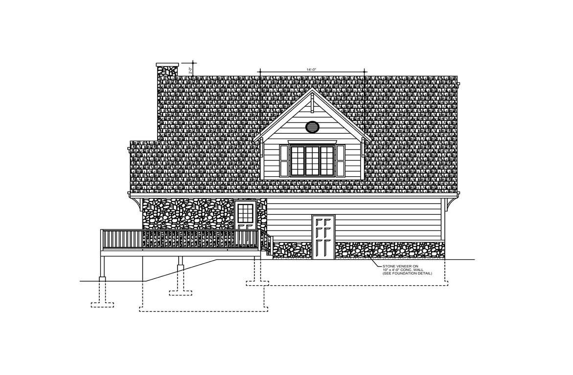 Mobile right elevation