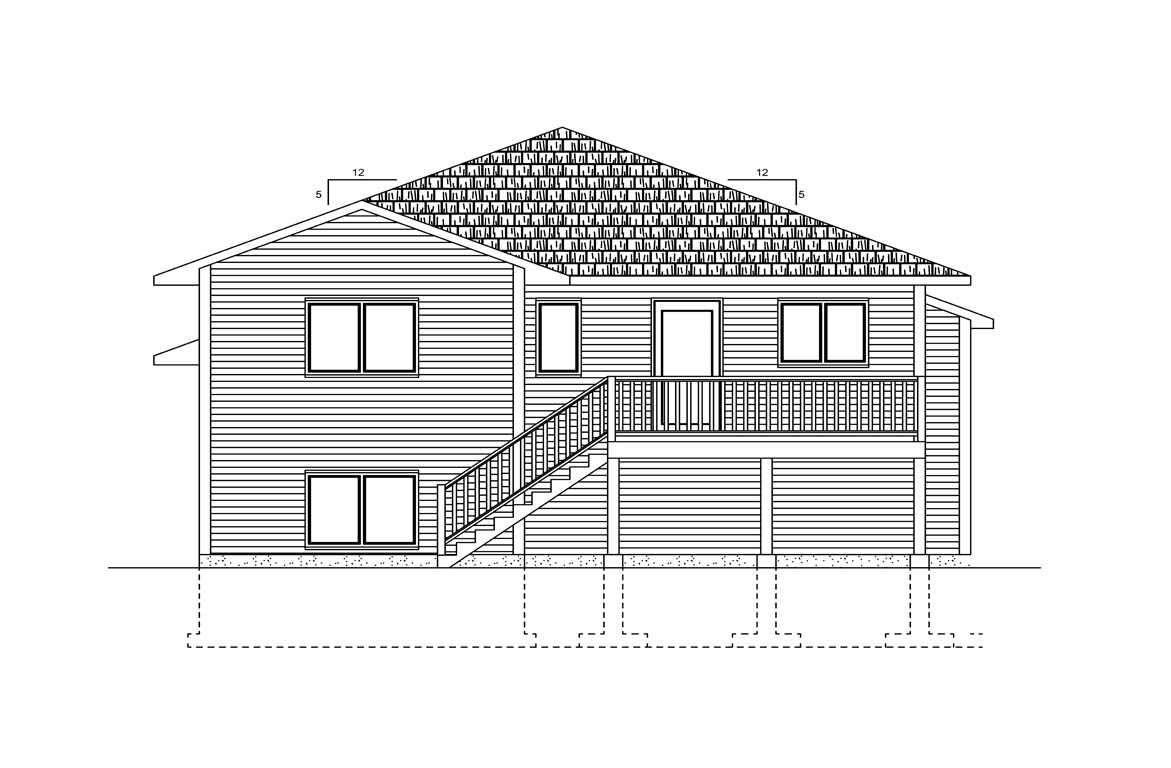 Mobile back elevation