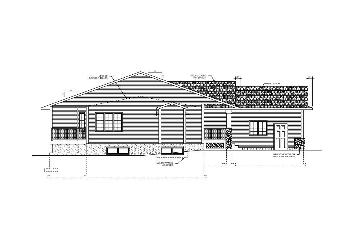 Mobile left elevation