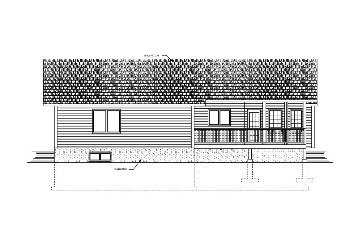 Mobile back elevation