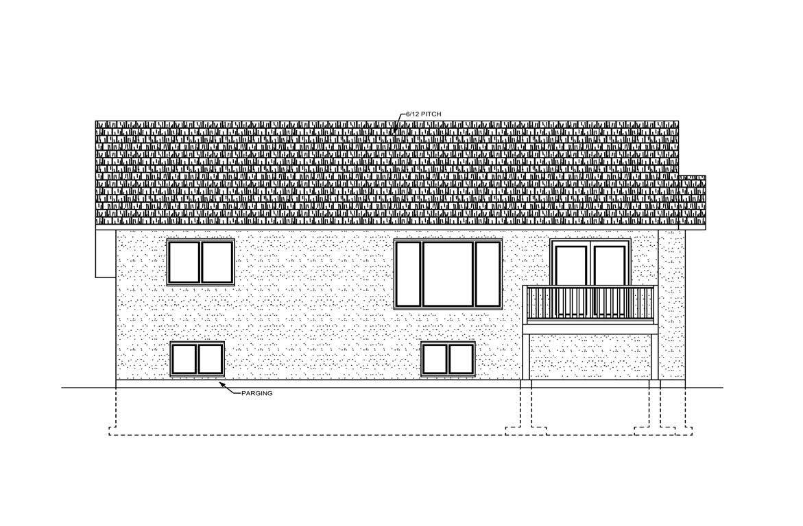 Mobile back elevation