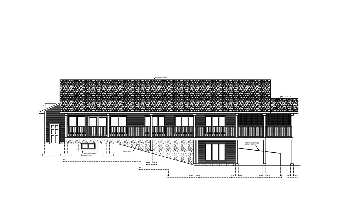 Mobile back elevation