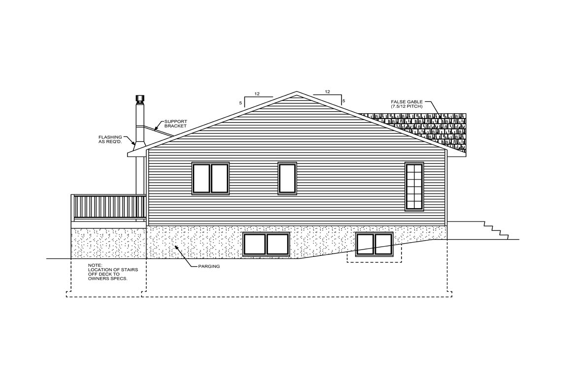 Mobile left elevation