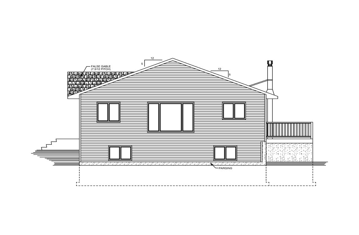 Mobile right elevation