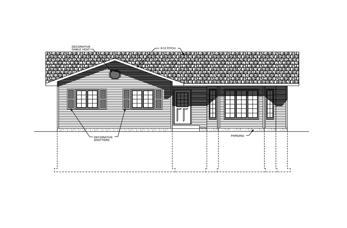 Mobile front elevation