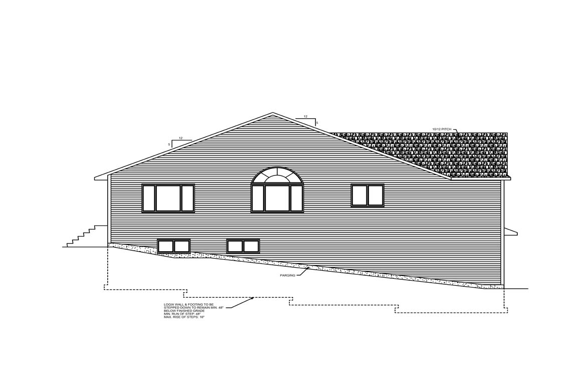 Mobile left elevation