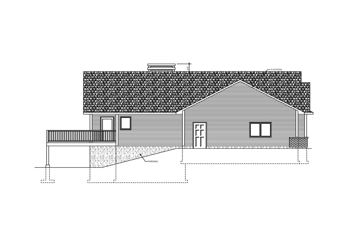 Mobile left elevation
