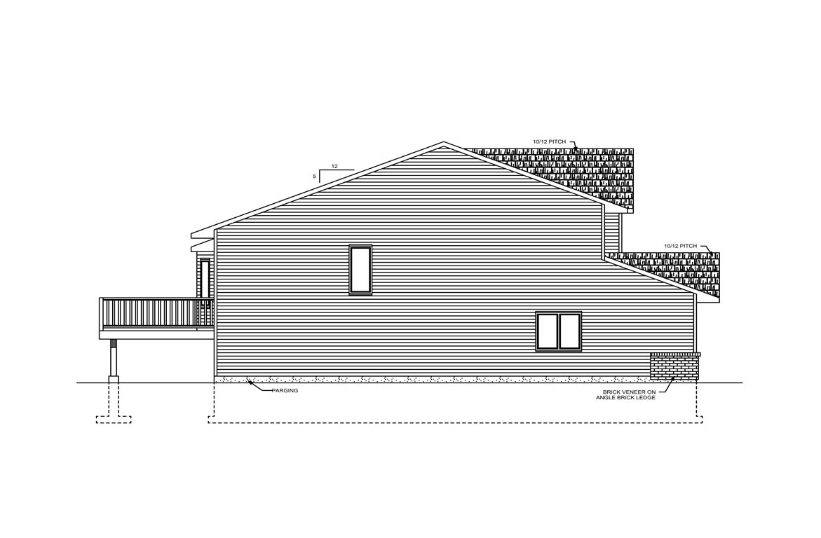 Mobile left elevation