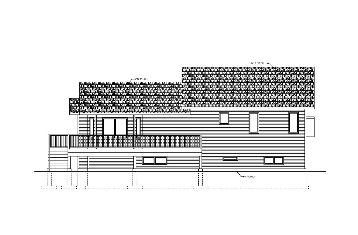 Mobile back elevation