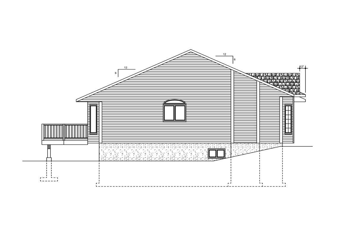 Mobile left elevation