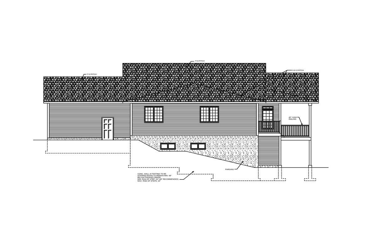 Mobile back elevation