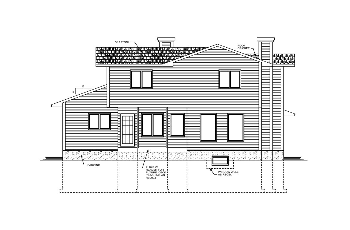 Mobile back elevation