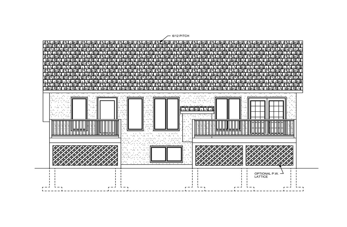 Mobile back elevation