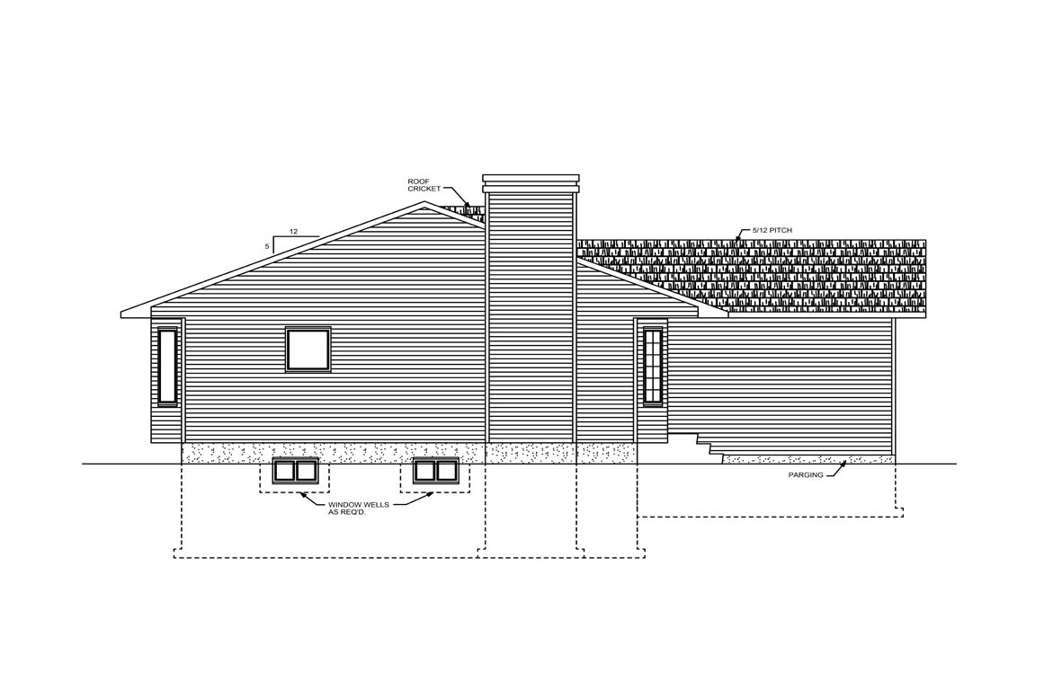 Mobile left elevation