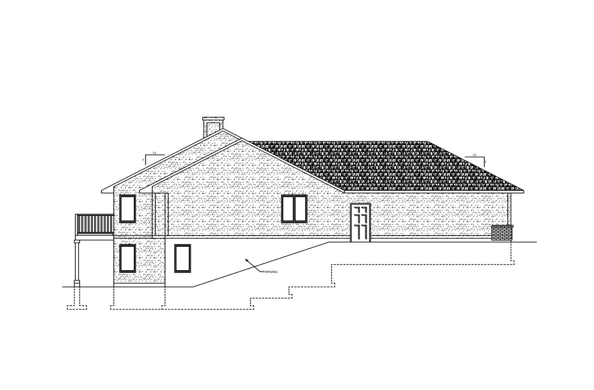 Mobile left elevation