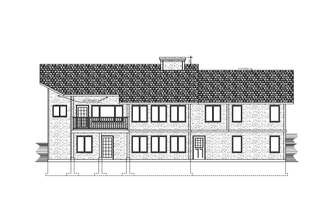 Mobile back elevation