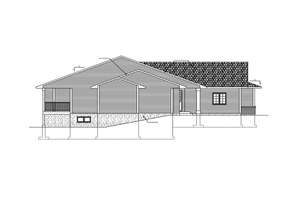 Mobile left elevation