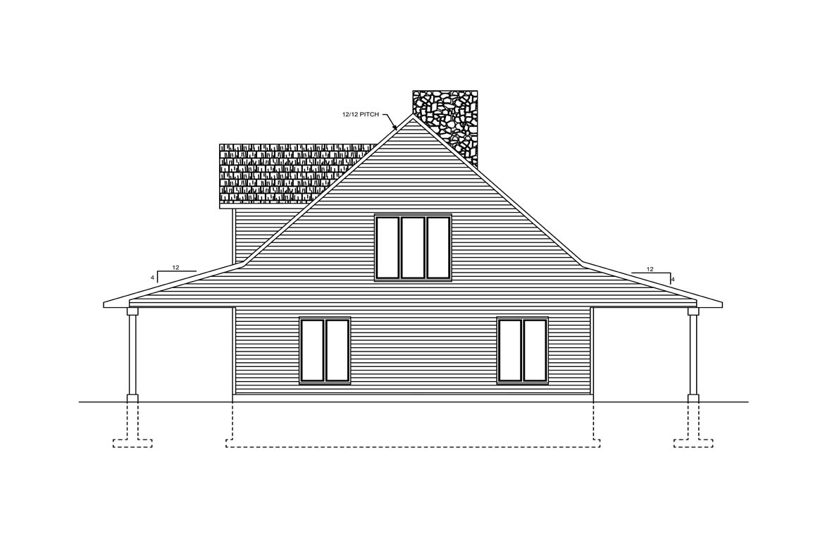 Mobile left elevation