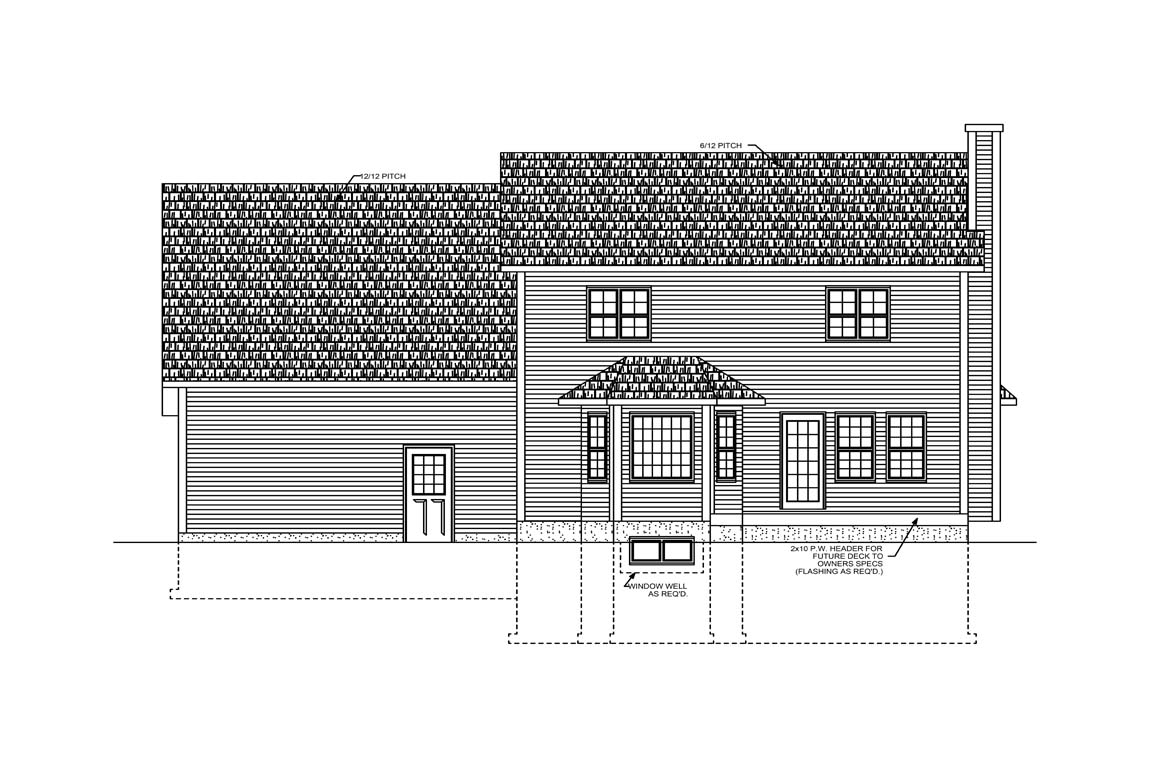Mobile back elevation