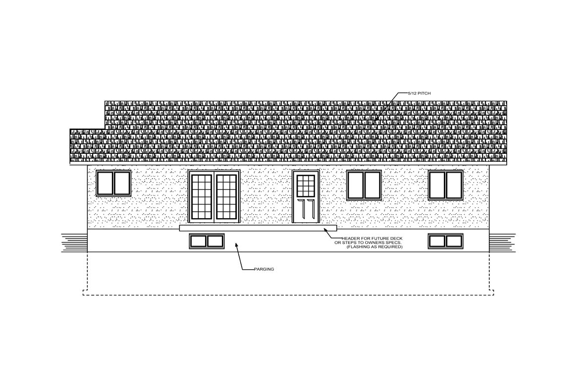 Mobile back elevation