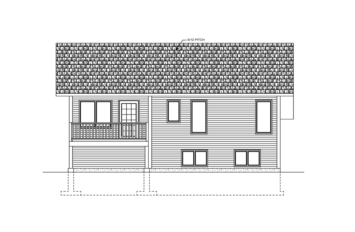 Mobile back elevation