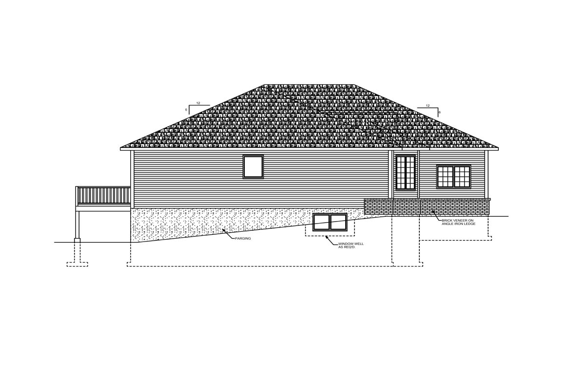 Mobile left elevation