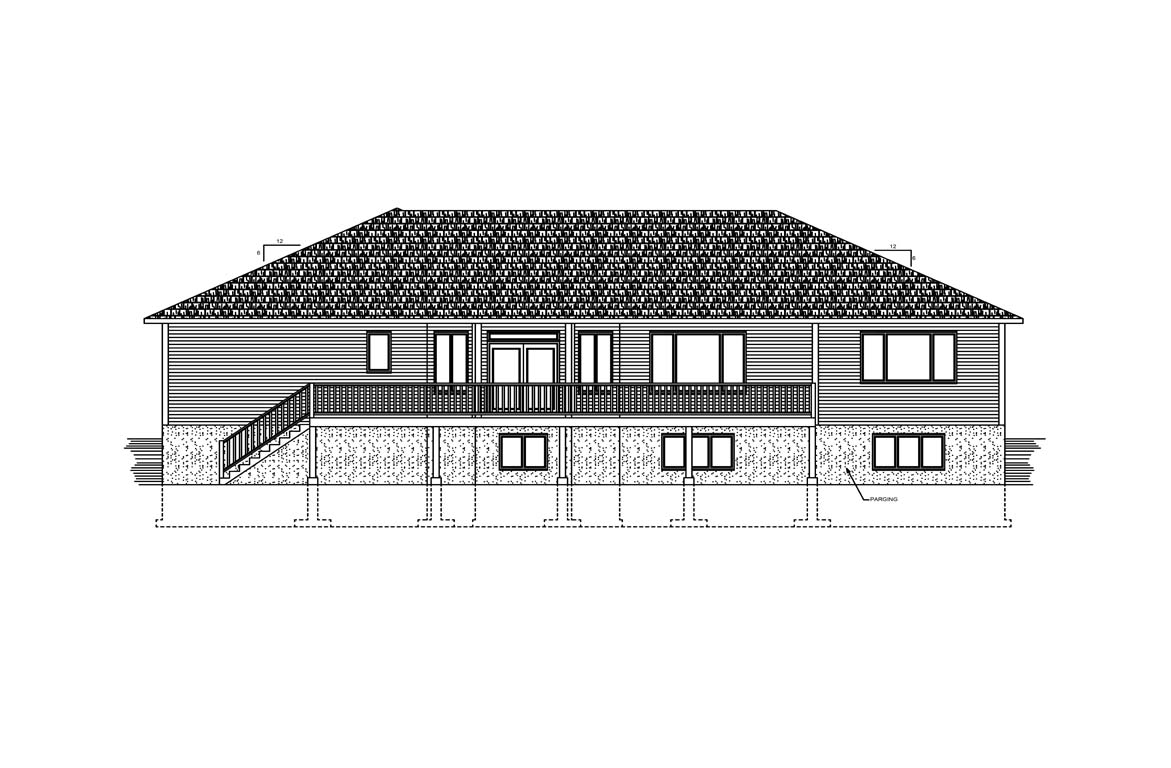 Mobile back elevation