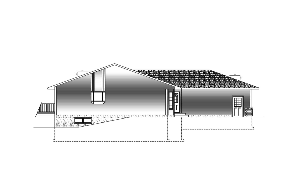 Mobile left elevation