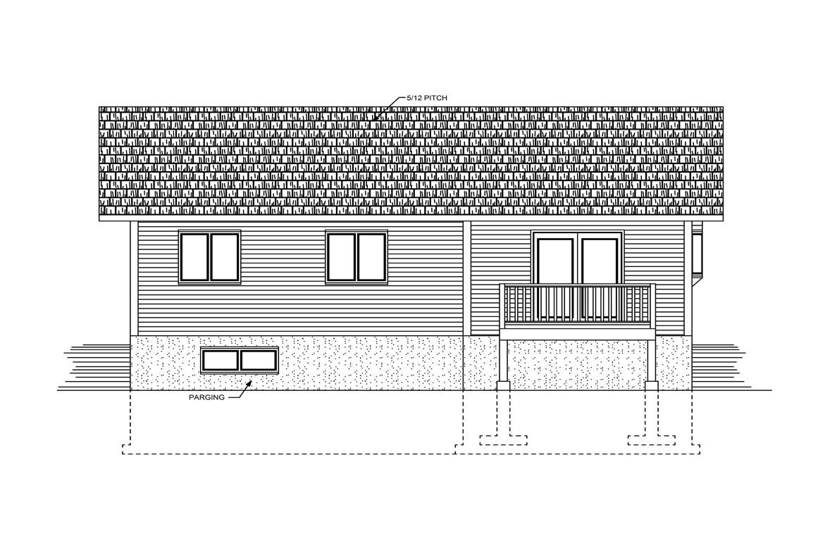 Mobile back elevation