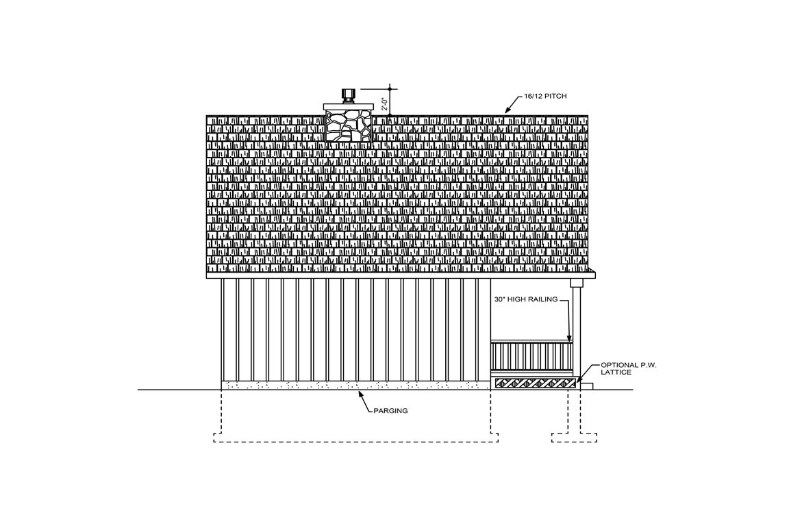 Mobile left elevation