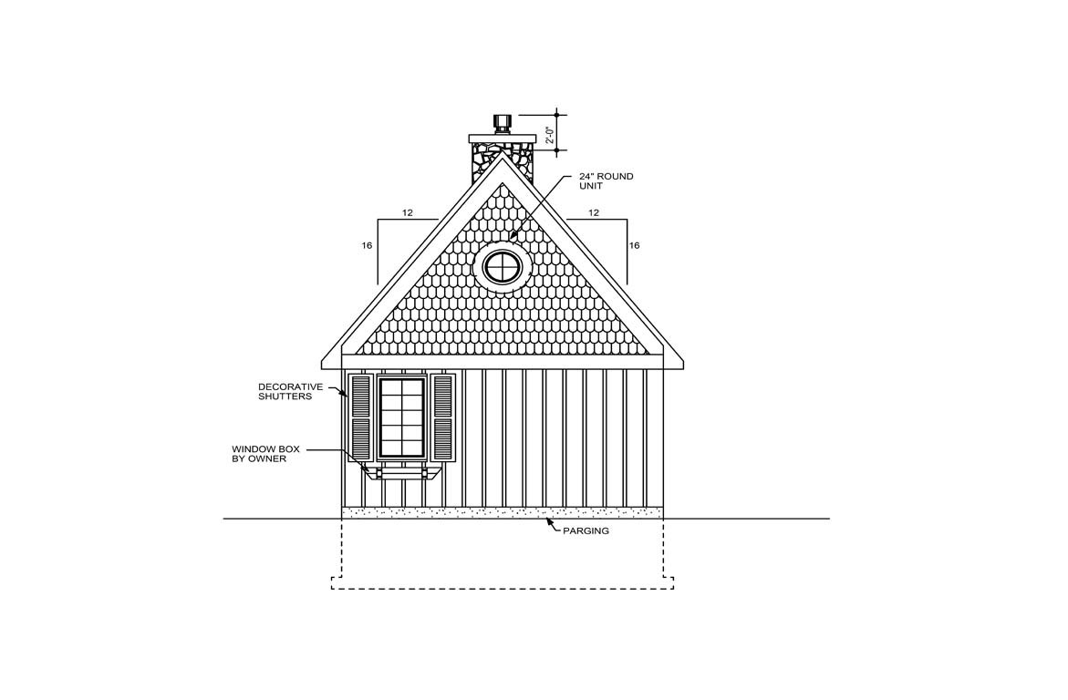 Mobile back elevation