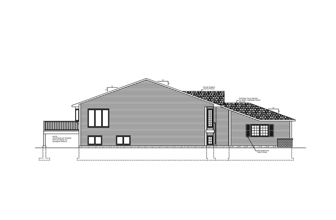 Mobile left elevation
