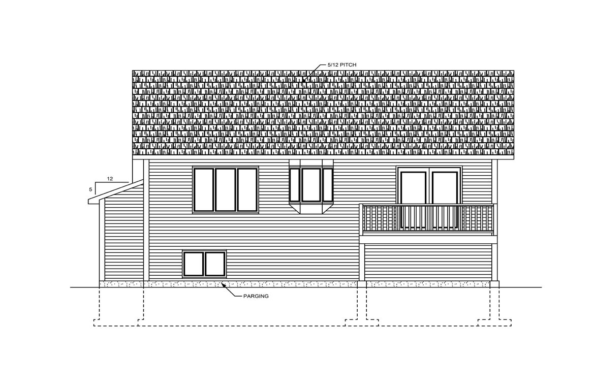 Mobile back elevation