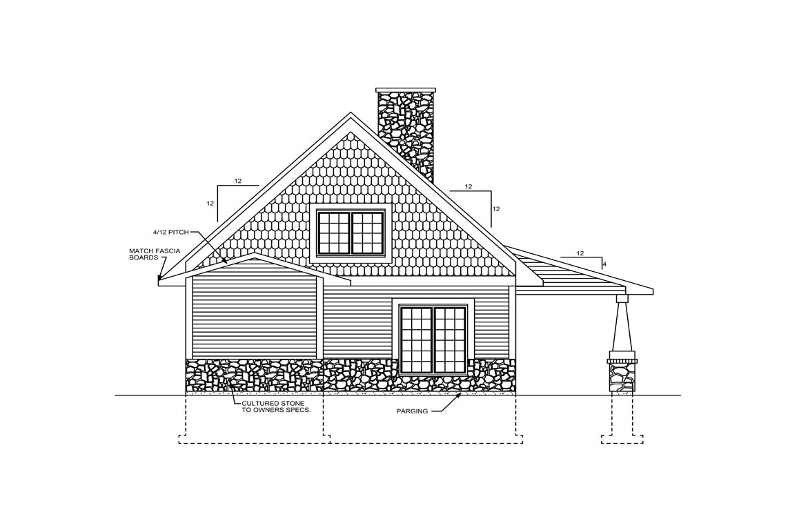 Mobile left elevation