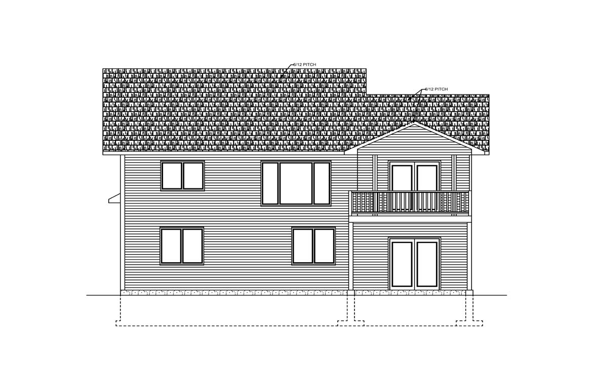 Mobile back elevation