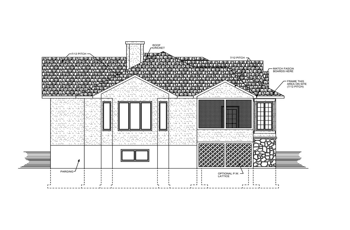 Mobile left elevation
