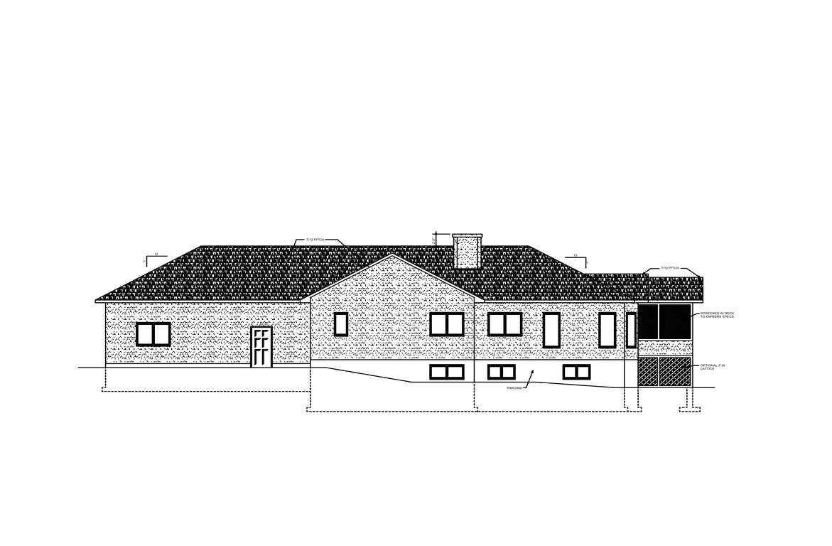 Mobile back elevation