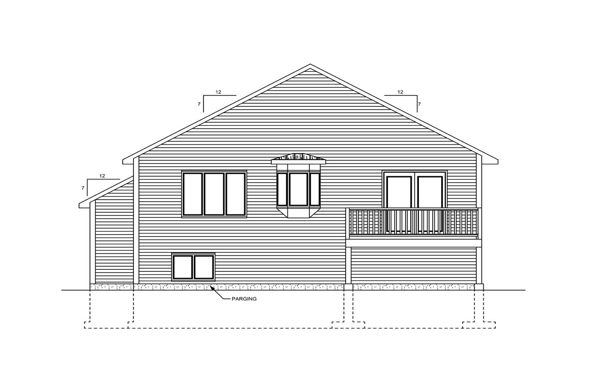Mobile back elevation
