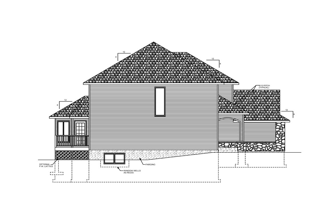 Mobile left elevation